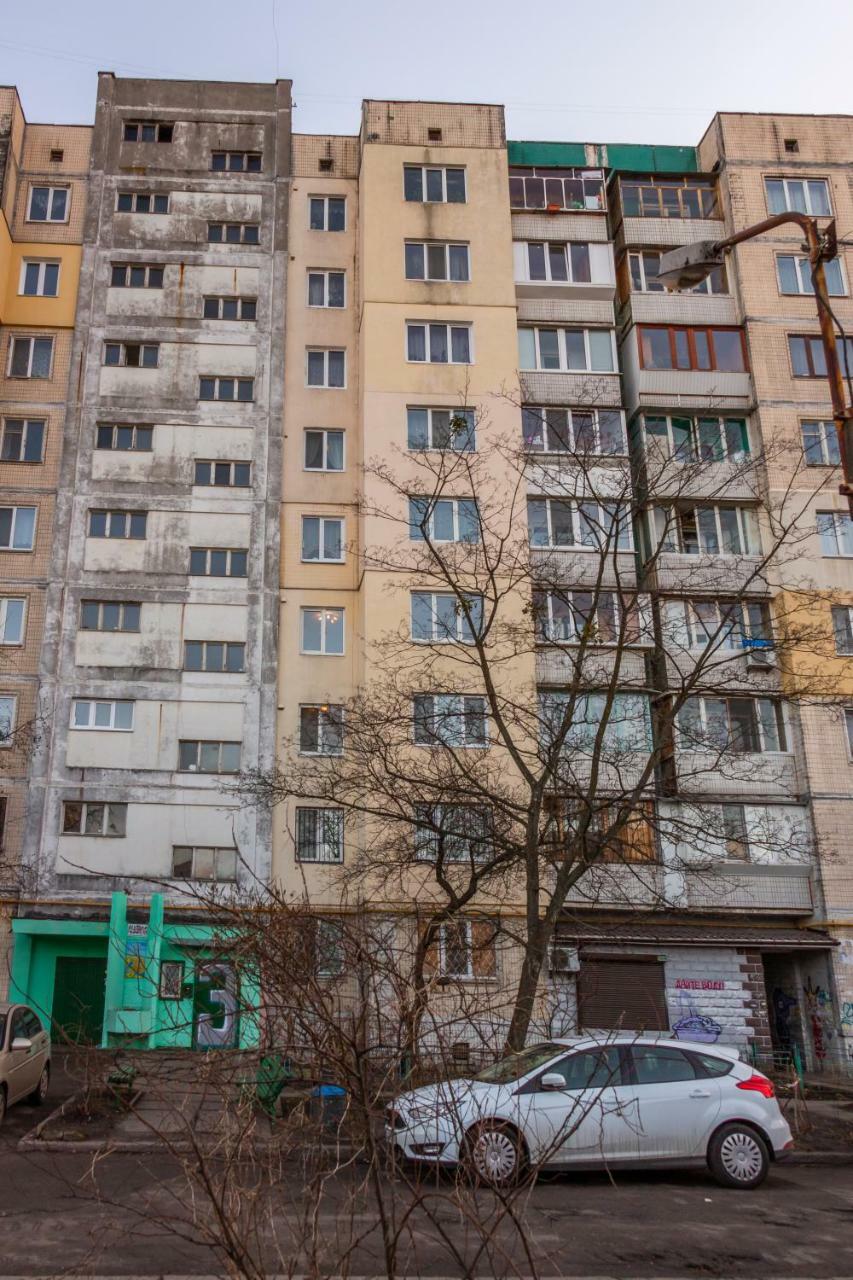 Kvartirkoff Na Obolonskiy Avenue 30 Киев Экстерьер фото